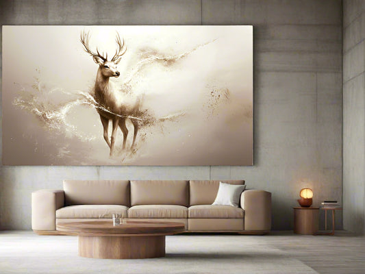 Ambient Energy | Deer Wall Art | Limited Edition | Wild Essence