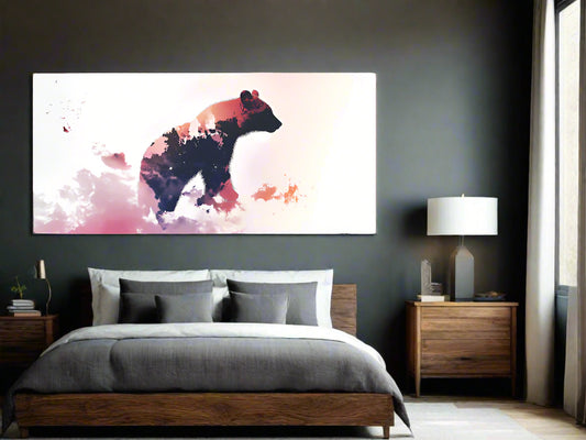 Bear Necessities of Life | Bear Wall Art | Limited Edition | Wallimals