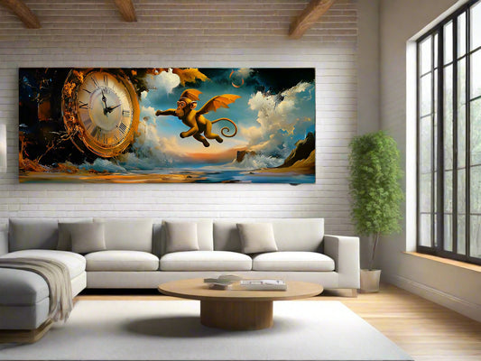 Beyond Time | Monkey Wall Art | Limited Edition | Wallimals