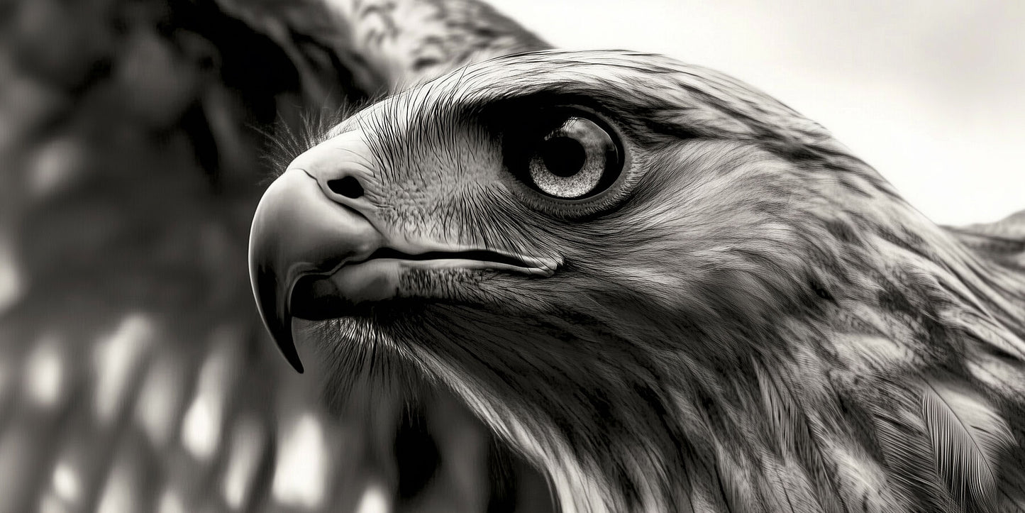 Clear Focus | Eagle Wall Art | Limited Edition | Wallimals