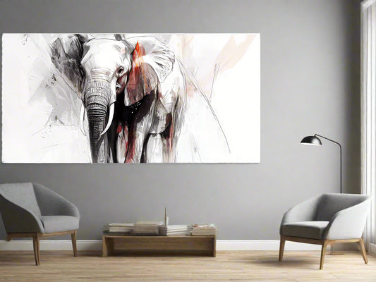 Considering the Time Passed | Elephant Wall Art | Limited Edition | Wild Essence