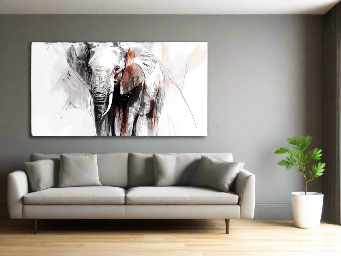 Considering the Time Passed | Elephant Wall Art | Limited Edition | Wild Essence