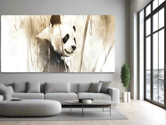 Contemplating the Way of the World | Panda Wall Art | Limited Edition | Wild Essence