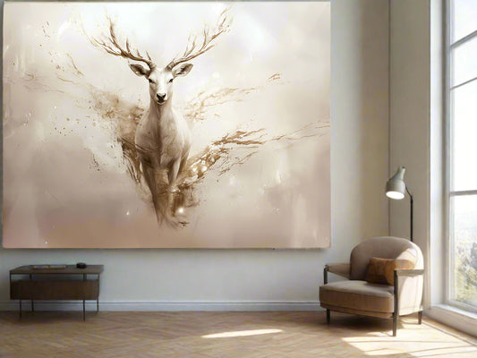 Deer to Enter the Stage | Deer Wall Art | Limited Edition | Wild Essence