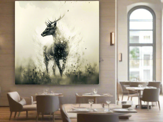 Ethereal Presence | Deer Wall Art | Limited Edition | Wild Essence