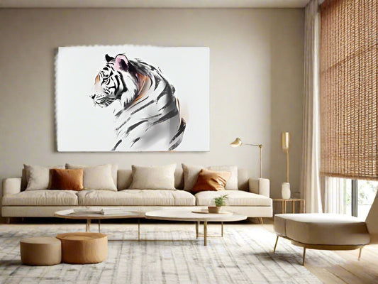 Everyone Has a Story | Tiger Wall Art | Limited Edition | Wallimals