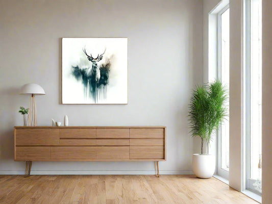 Fight for What You Hold Dear | Deer Wall Art | Limited Edition | Wallimals