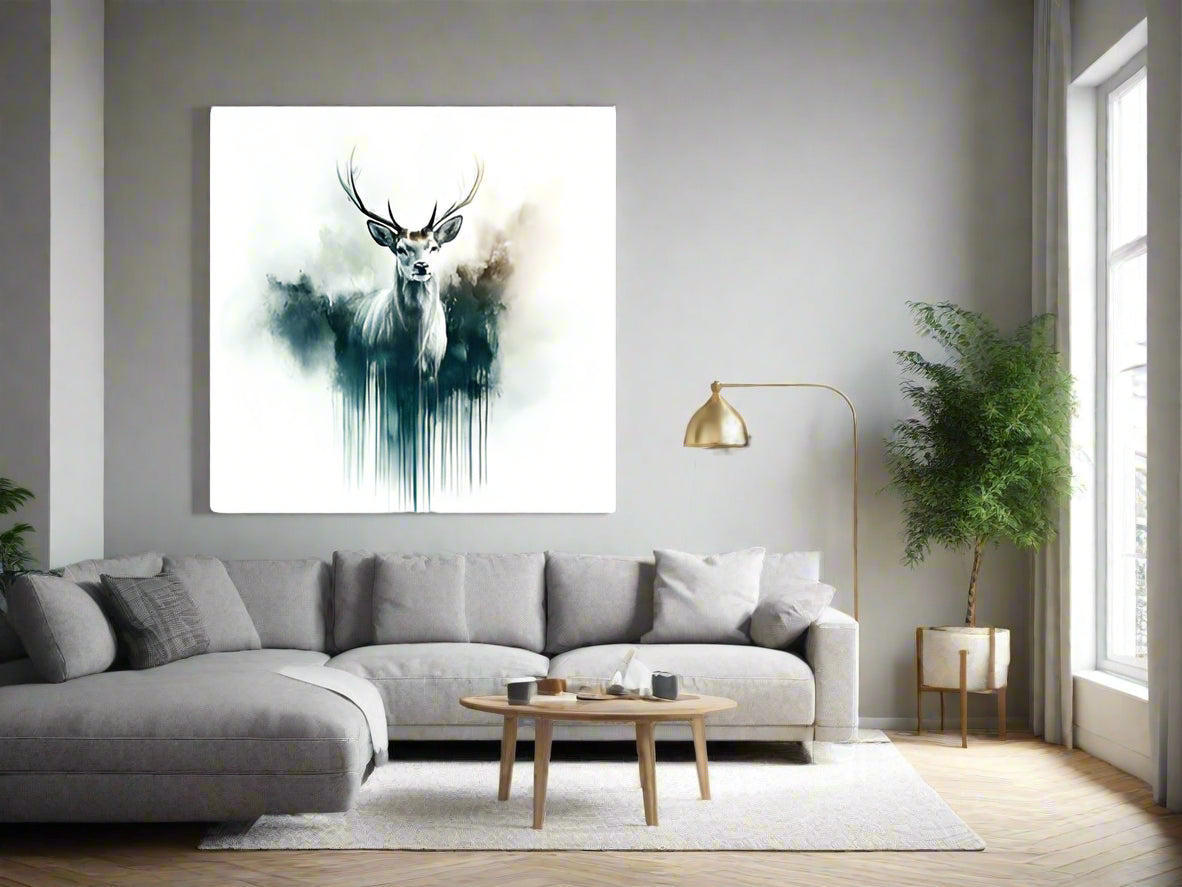 Fight for What You Hold Dear | Deer Wall Art | Limited Edition | Wallimals