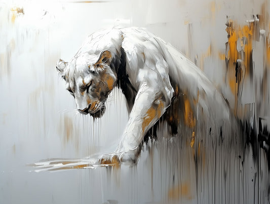 Forward | Lion Wall Art | Limited Edition | Wild Essence