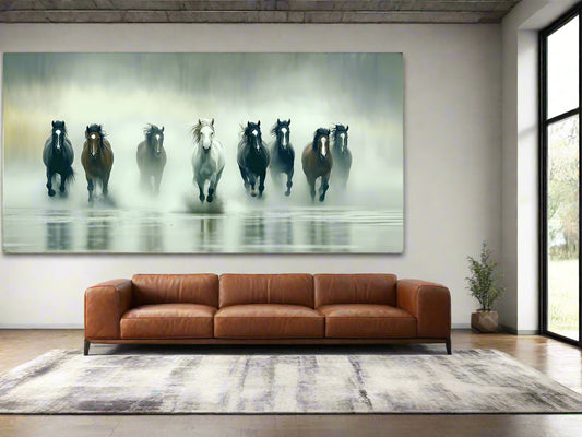 Freedom Runners | Horse Wall Art | Limited Edition | Wild Essence