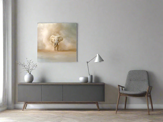 From Dust to Dust | Elephant Wall Art | Limited Edition | Wallimals