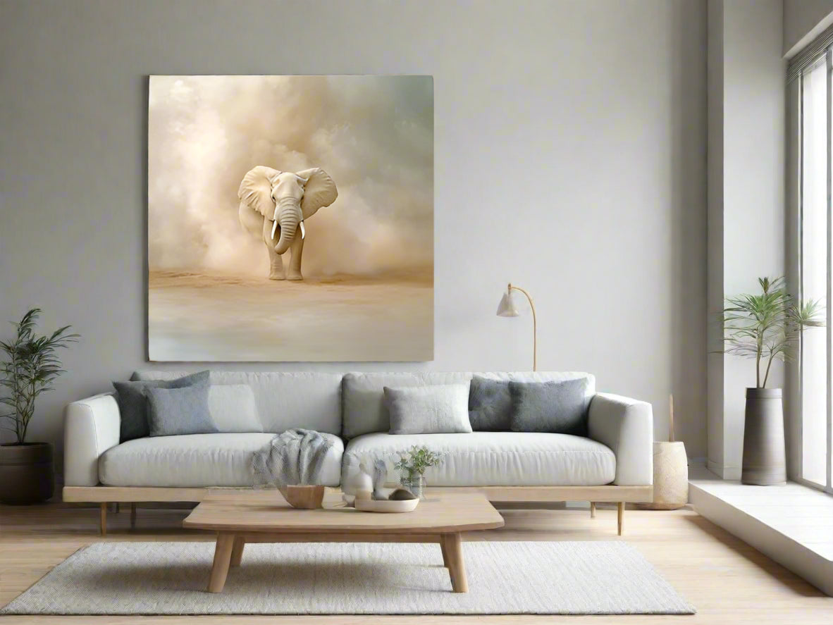 From Dust to Dust | Elephant Wall Art | Limited Edition | Wallimals