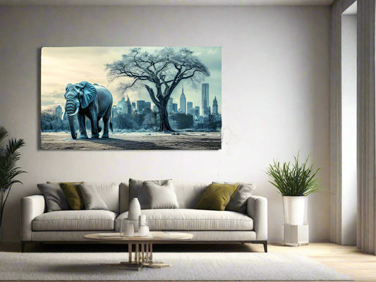 Gallivanting | Elephant Wall Art | Limited Edition | Wallimals