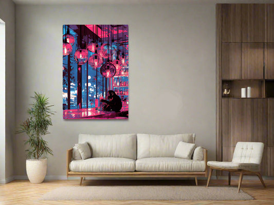 Here’s to You, My Friend | Chimpanzee Wall Art | Limited Edition | Wallimals