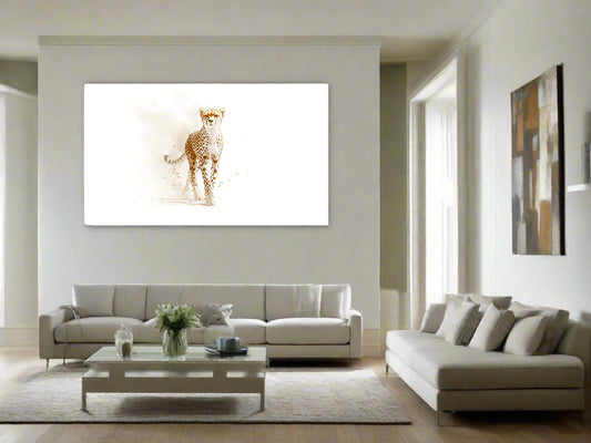 I Just Wake Up Looking Like This | Cheetah Wall Art | Limited Edition | Wallimals