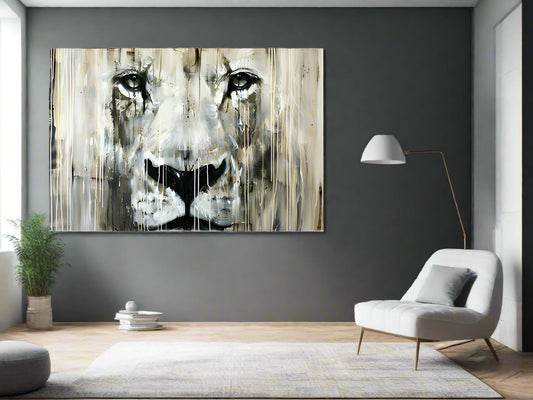 I See You | Lion Wall Art | Limited Edition | Wild Essence
