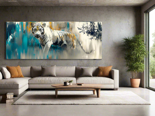 I’m here to see you | Tiger Wall Art | Limited Edition | Wallimals