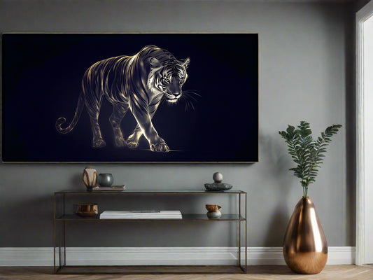 Illuminated Determination | Tiger Wall Art | Limited Edition | Wild Essence