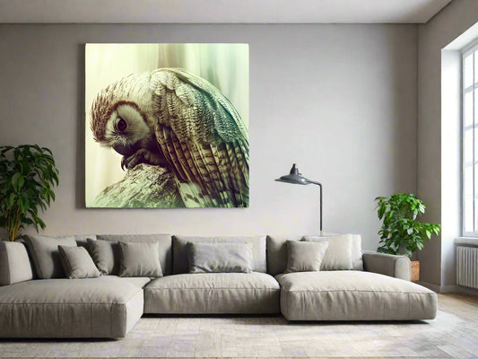 In Between Moments | Owl Wall Art | Limited Edition | Wallimals
