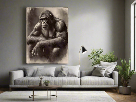 It’s Up to You | Gorilla Wall Art | Limited Edition | Wallimals