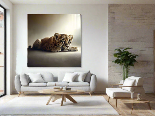 Just Say the Word | Cheetah Wall Art | Limited Edition | Wallimals