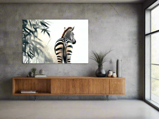 La Derrière | Zebra Wall Art | Limited Edition | Wallimals