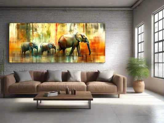 Lead by Example | Elephant Wall Art | Limited Edition | Wild Essence