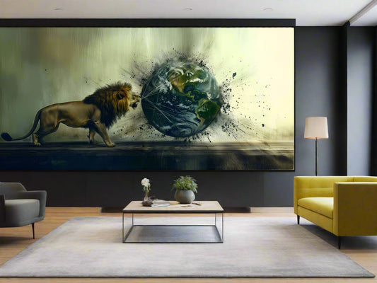 Make Yourself Heard | Lion Wall Art | Limited Edition | Wild Essence