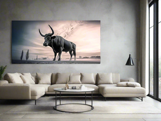 Memento Mori | Ox Wall Art | Limited Edition | Wallimals