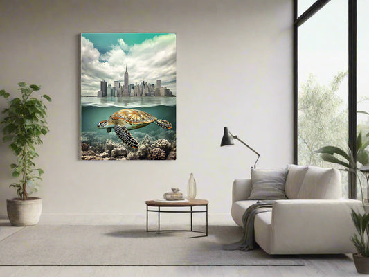 Modus Vivendi | Turtle Wall Art | Limited Edition | Wallimals