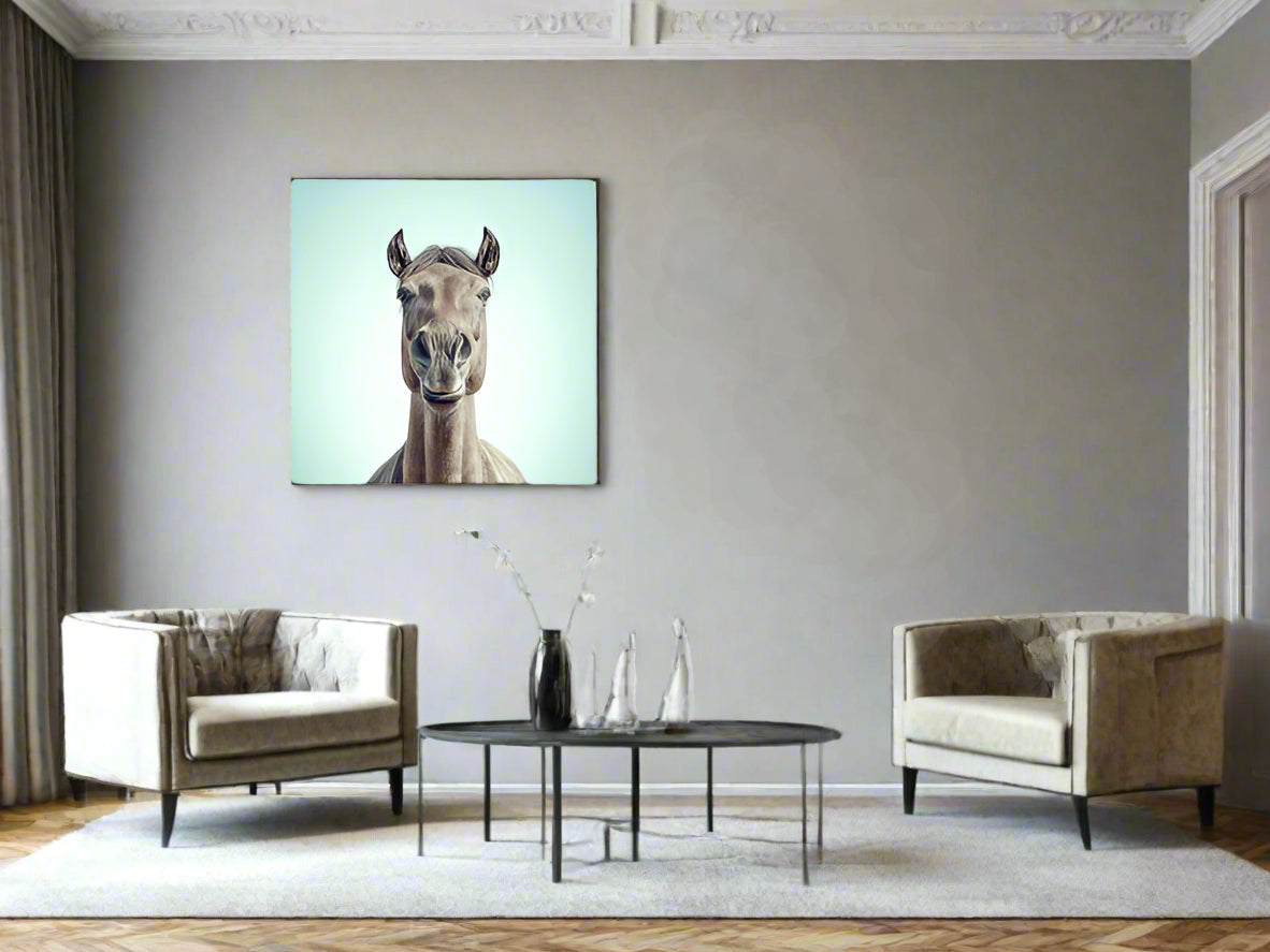 On the Nose | Horse Wall Art | Limited Edition | Wallimals