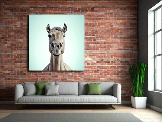 On the Nose | Horse Wall Art | Limited Edition | Wallimals