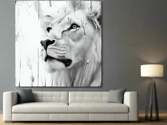 Perfectly Imperfect | Lion Wall Art | Limited Edition | Wild Essence