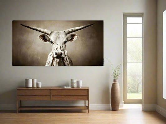 Preference for Symmetry | Ox Wall Art | Limited Edition | Wallimals