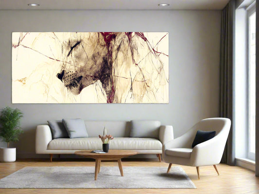 Rise with Grace | Lion Wall Art | Limited Edition | Wild Essence