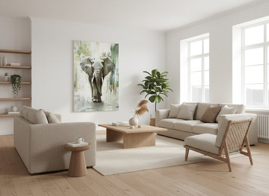 Rooted in Power | Elephant Wall Art | Limited Edition | Wild Essence