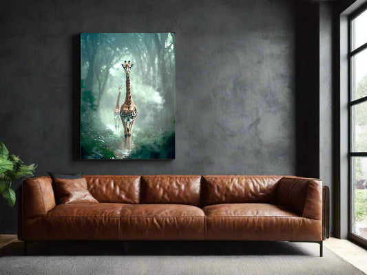 Take the Lead | Giraffe Wall Art | Limited Edition | Wallimals