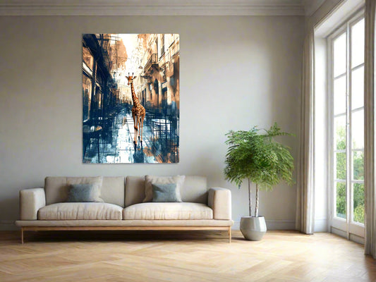 Tall Order | Giraffe Wall Art | Limited Edition | Wallimals