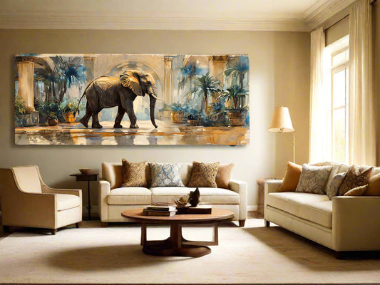 The Elephant in the Room | Elephant Wall Art | Limited Edition | Wallimals