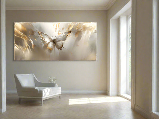 The Gold Lining | Butterfly Wall Art | Limited Edition | Wallimals