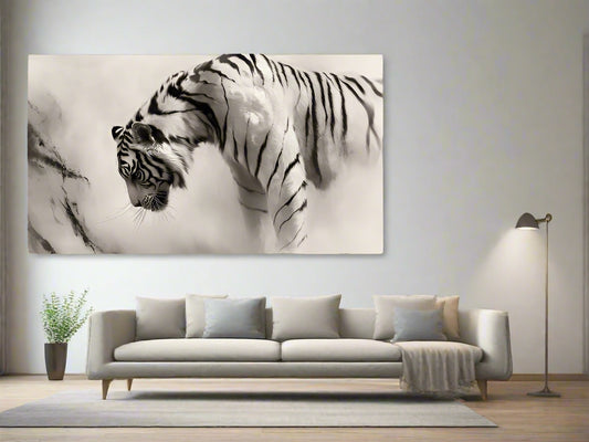 The Sound of Silence | Tiger Wall Art | Limited Edition | Wild Essence