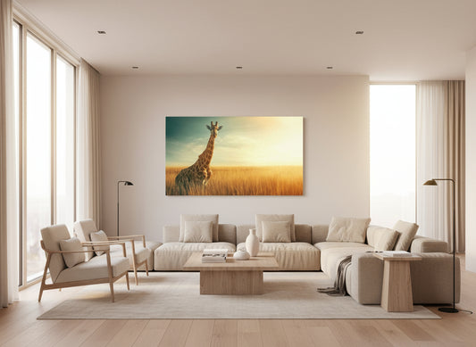 The View from Up Here | Giraffe Wall Art | Limited Edition | Wallimals
