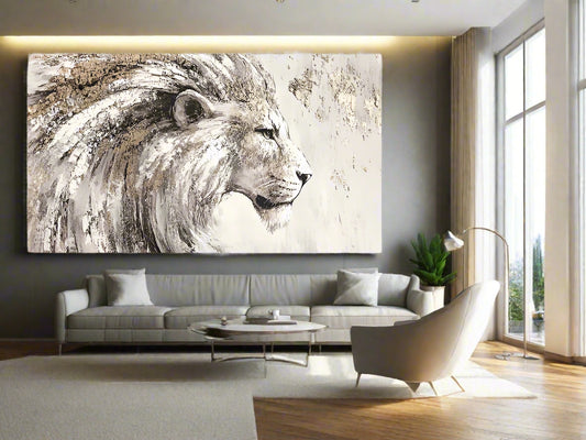 The Watchful Heart | Lion Wall Art | Limited Edition | Wild Essence