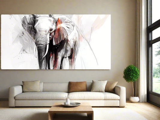 Thought Provoking | Elephant Wall Art | Limited Edition | Wild Essence