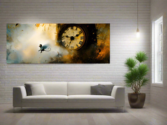 Time to Fly | Monkey Wall Art | Limited Edition | Wallimals
