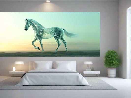 Transparent Energy | Horse Wall Art | Limited Edition | Wild Essence
