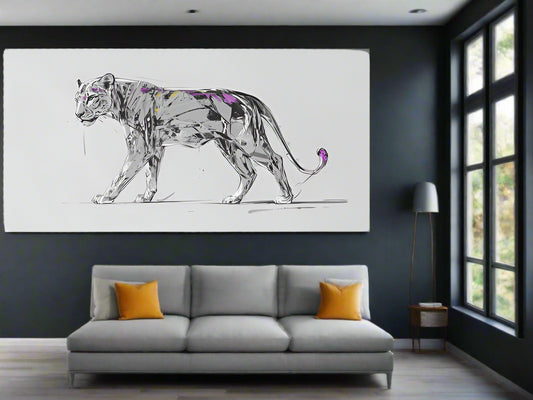 Unbreakable Focus | Lion Wall Art | Limited Edition | Wild Essence