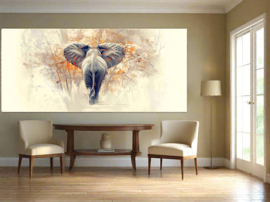 Watch My Stride | Elephant Wall Art | Limited Edition | Wild Essence