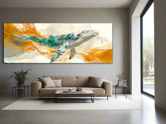 What You Sea, Is What Will Be | Whale Wall Art | Limited Edition | Wild Essence
