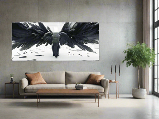 When Elephants Can Fly | Elephant Wall Art | Limited Edition | Wallimals